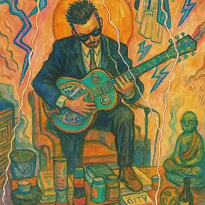 Picture for song 'Hitch Hikin' Woman Blues UNPLUGGED RARE' by artist 'Jazzbo Jamerson III'