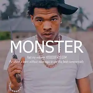 Picture for song 'Monster (Lil Baby x Pop x Trap x Dababy Type Beat)' by artist 'Kisses Beats'