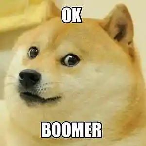 Picture for song 'ok boomer' by artist 'gary reynolds (VA)'