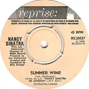 Picture for song 'Summer wine' by artist 'Carlos Carranza'