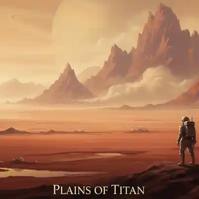 Picture for song 'The Plains of Titan' by artist 'D E Farmer'