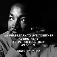 Picture for song 'We Must Become Brothers Or Perish As Fools' by artist 'Swampman And The Machine'