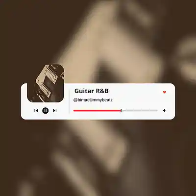 Picture for song 'R&B Guitar x Smooth R&B Guitar Instrumental' by artist 'bimaeljimmybeatz'