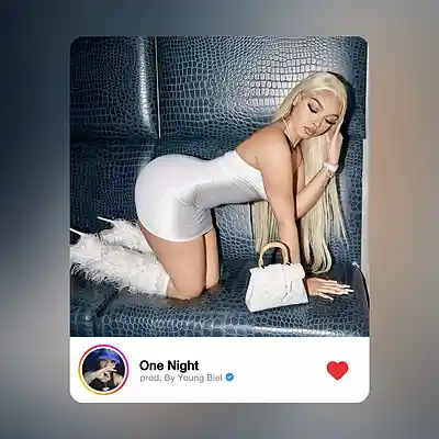 Picture for song 'One Night - R&B Type Beat' by artist 'Prod. Young Biel'