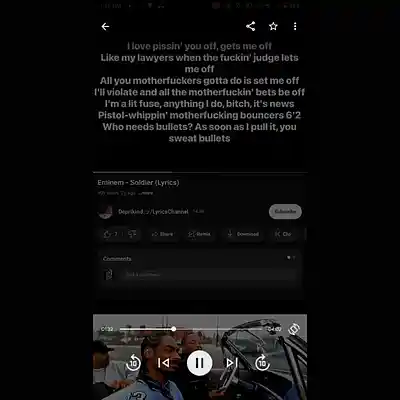 Picture for song 'soldierfeatrealslimshdy' by artist 'Eminem 2'