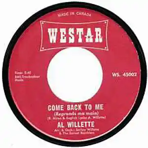 Picture for song 'Come Back To Me' by artist 'Melody Al and Smiley Willette and the Sunset Rambl'