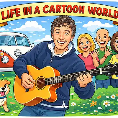 Picture for song 'Life in a Cartoon World' by artist 'Eddie J Lockwood'