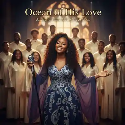 Picture for song 'Ocean of His Love' by artist 'Amara Jovienne and The Grace Choir'