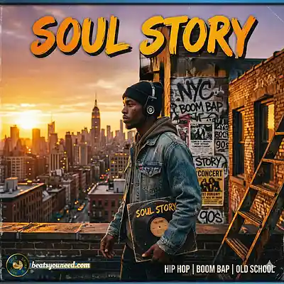 Picture for song 'Soul Story - Soulful Boom Bap Underground Hip Ho' by artist 'Love Drums N Soul'