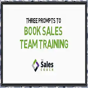 Picture for song 'Three Prompts To Book Sales Team Training' by artist 'Raphael Bellamy'