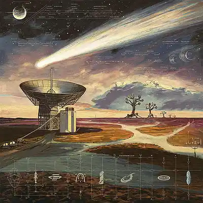 Picture for song 'To The Heart Of The Comet' by artist 'Faint Transmissions'