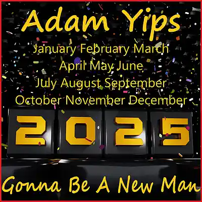 Picture for song '2025 Gonna Be A New Man' by artist 'Adam Yips'
