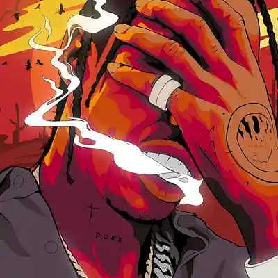Picture for song 'Travis Scott - Trap space' by artist '8th Wounderbeats'