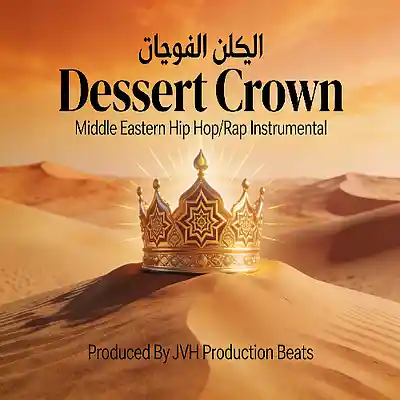 Picture for song 'Dessert Crown - Middle East Rap Beat (92Bpm)' by artist 'JVH Production Beats'