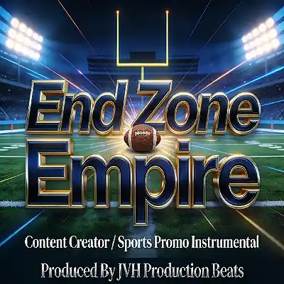 Picture for song 'End Zone Empire - Content Creators Beat (90Bpm)' by artist 'JVH Production Beats'