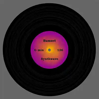 Picture for song 'Sunset -- Synthwave' by artist 'hMBmusic'