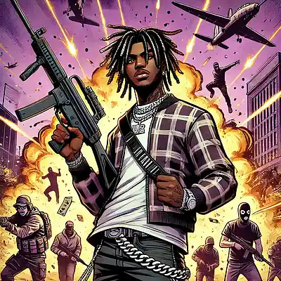 Picture for song '*B1G4 Free + 50 OFF* Dangerous - Airy Juice WRLD' by artist 'chef8audio'