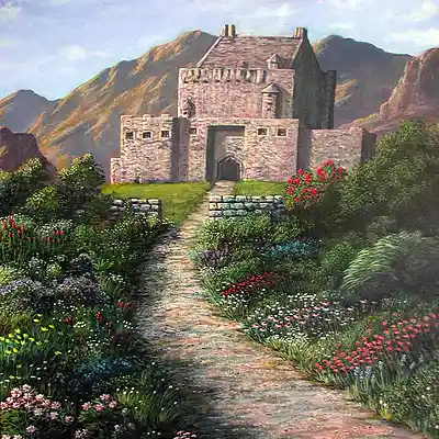 Picture for song 'Castle on the hill' by artist 'Painted Water'