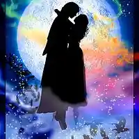 Picture for song 'WE'RE OVER THE MOON' by artist 'tamsnumber4'