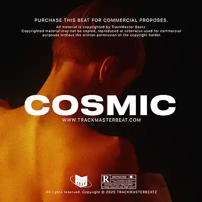Picture for song '"COSMIC" Smooth Afrobeat Instrumental 2025' by artist 'TrackMasterBeatz'