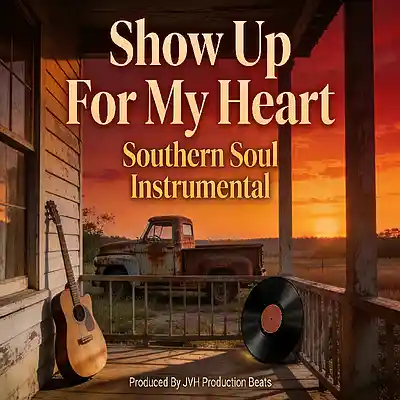 Picture for song 'Show Up For My Heart - Southern Soul Beat (76Bpm)' by artist 'JVH Production Beats'