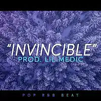 Picture for song ''Invincible' Deep R&B Pop Beat' by artist 'LiL Medic Beats'