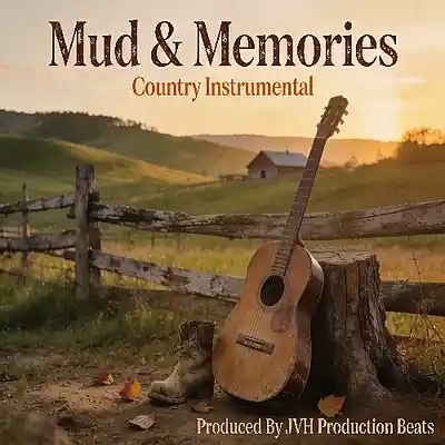 Picture for song 'Mud & Memories - Country Beat (90Bpm)' by artist 'JVH Production Beats'