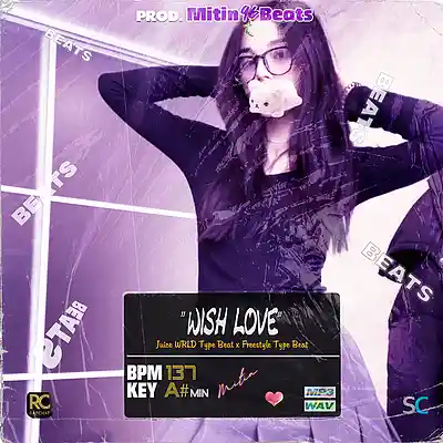 Picture for song 'Wish love - Juice WRLD Type Beat x Freestyle Beat' by artist 'Mitin96Beats'