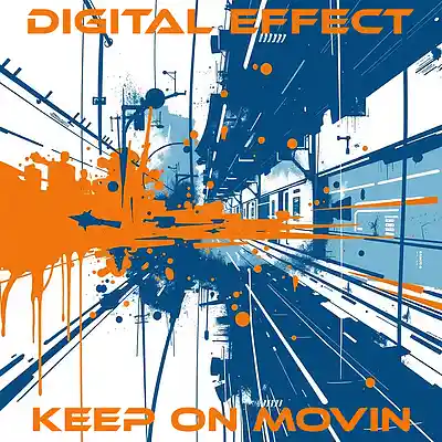 Picture for song 'Keep On Movin' by artist 'Digital Effect'