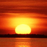 Picture for song 'Red Moon and Golden Sunrise' by artist 'Peter Kosta's Galaxy Rock Band'