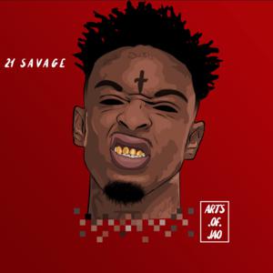 Picture for song 'Hard 21 Savage Type Beat' by artist 'TrapzBeFire'