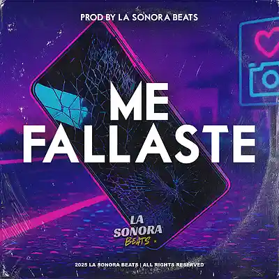 Picture for song '"ME FALLASTE" Reggaeton SAD Type BEAT' by artist 'La Sonora Beats'