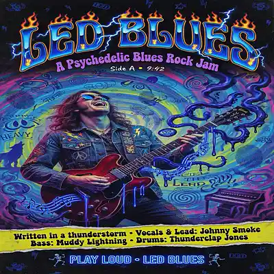 Picture for song 'Led Blues' by artist 'Swampman And The Machine'