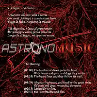Picture for song 'AUTUMN 3rd mov * Allegro - La caccia' by artist 'Vivaldi's Project'