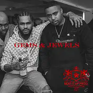 Picture for song '"GEMS & JEWELS" Gloomy Modern Boom bap' by artist 'beatitupprod'