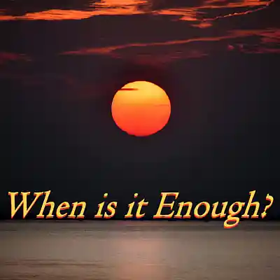 Picture for song 'When is it Enough?' by artist 'Sean Ferree'