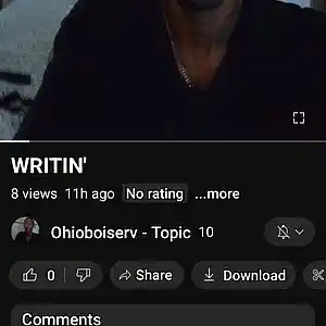 Picture for song 'WRITIN'' by artist 'OhioBoiServ'