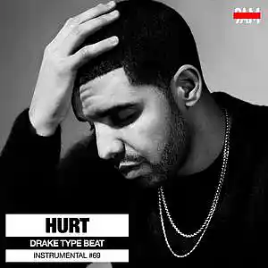 Picture for song 'Hurt - Sad Drake Type Beat' by artist 'Prod. by 9AM'