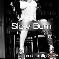 Picture for song 'Slow Burn Kanye/Drake style beat' by artist 'prettyDOPE'