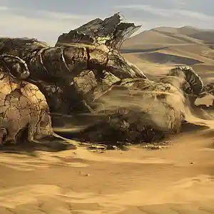 Picture for song 'The woman in the desert' by artist 'Grace of Demission'