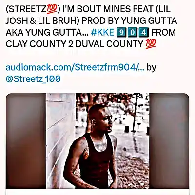 Picture for song '(Streetz100) I'm Bout Mines FEAT (LIL JOSH & LIL B' by artist 'Streetz100'