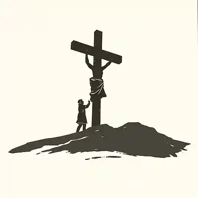 Picture for song 'He Climbed That Hilltop' by artist 'firesong'