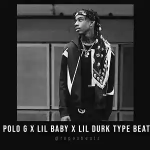 Picture for song 'polo g x lil baby x lil durk type beat GHOST TOWN' by artist 'roposbeatz'