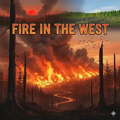 Picture for song 'Fire In The West' by artist 'Rob B (GER)'