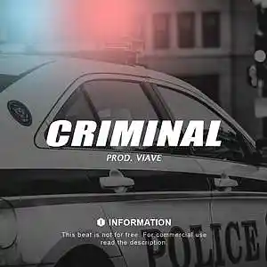 Picture for song 'Criminal - Hard Hip Hop Trap Type Beat 2022' by artist 'Viave Beatz'