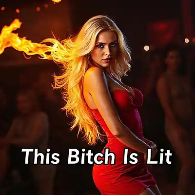 Picture for song 'This Bitch Is Lit' by artist 'Lucas Solo'
