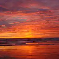 Picture for song 'Jolly Nice Sunset (Lorraine wiggins)' by artist 'David Thomas King'