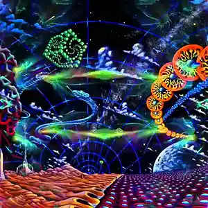 Picture for song 'The Spirit Molecule' by artist 'Fiery Dawn'