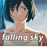 Picture for song 'Falling Sky' by artist 'FRYIN' GOLD BEATS'