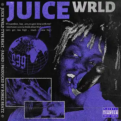 Picture for song 'Juice WRLD Type Beat - FADED (BUY 1 GET 2 FREE)' by artist 'Borez Beatz'